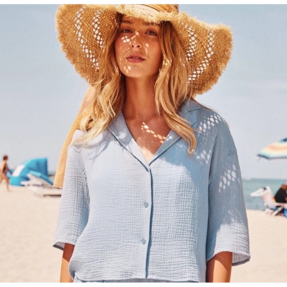 NWT Andie The Margarita Button Up